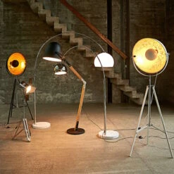 BOW Standleuchte Mit Marmorfuß -Einrichtungsgeschäft 10190507 6