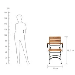 PARKLIFE Gartenstuhl Klappbar -Einrichtungsgeschäft 10196298 2