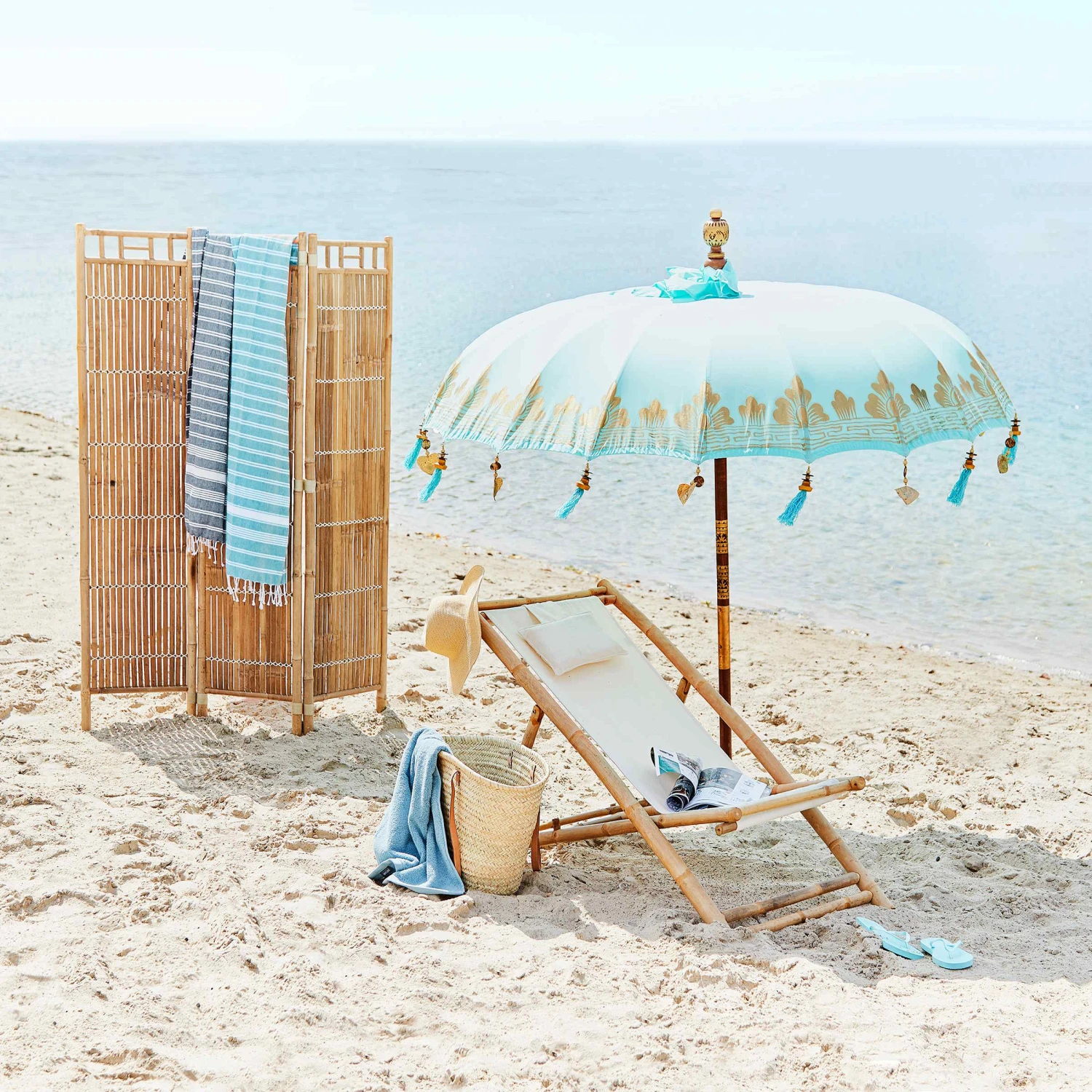 ORIENTAL LOUNGE Sonnenschirm Ø180cm 11 ORIENTAL LOUNGE Sonnenschirm Ø180cm – Bild 9