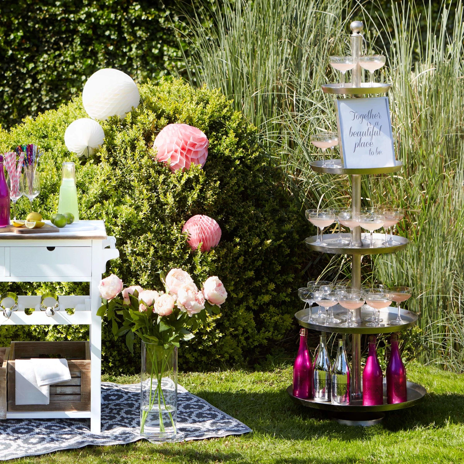 BANQUET Etagere 5-stufig Höhe 170cm 4 BANQUET Etagere 5-stufig Höhe 170cm – Bild 2