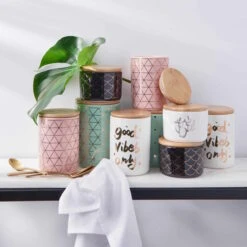 QUEEN IT Aufbewahrungsdose Zickzack 1000ml 7 QUEEN IT Aufbewahrungsdose Zickzack 1000ml -Einrichtungsgeschäft 10212281 2