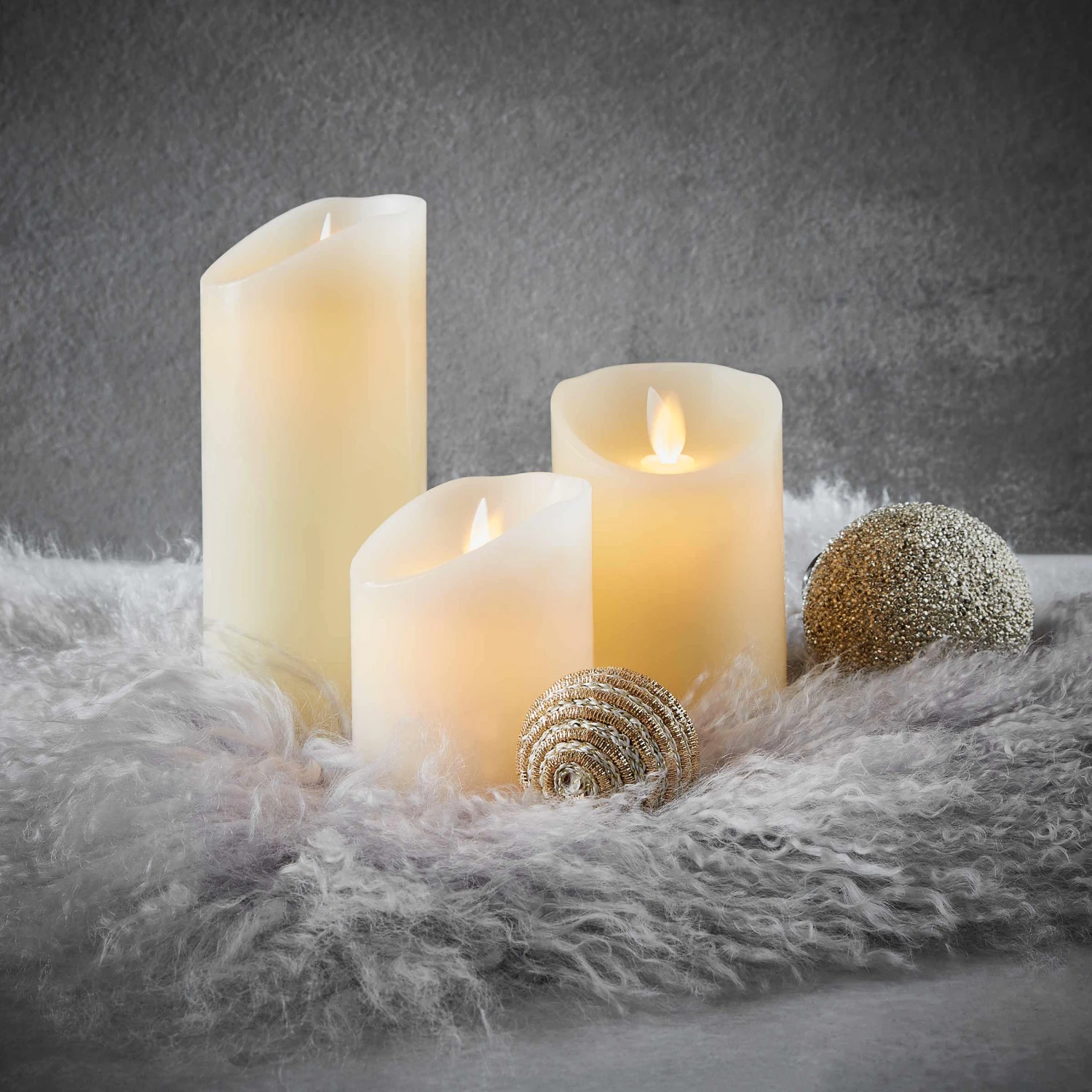 GLOWING FLAME LED Kerzen 3er-Set 7 GLOWING FLAME LED Kerzen 3er-Set – Bild 5