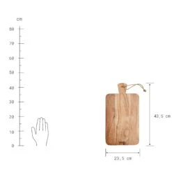 CUTTING CREW Schneidebrett Mit Juteband L 44 X B 24cm -Einrichtungsgeschäft 10213007 3