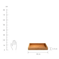 BAMBOO Tablett Mit Griffen L 40 X B 30cm 20 BAMBOO Tablett Mit Griffen L 40 X B 30cm -Einrichtungsgeschäft 10216043 1