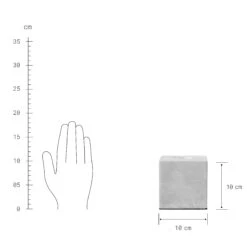 STILO Tischleuchte Mit Betonfuß 10x10 Cm -Einrichtungsgeschäft 10217783 2