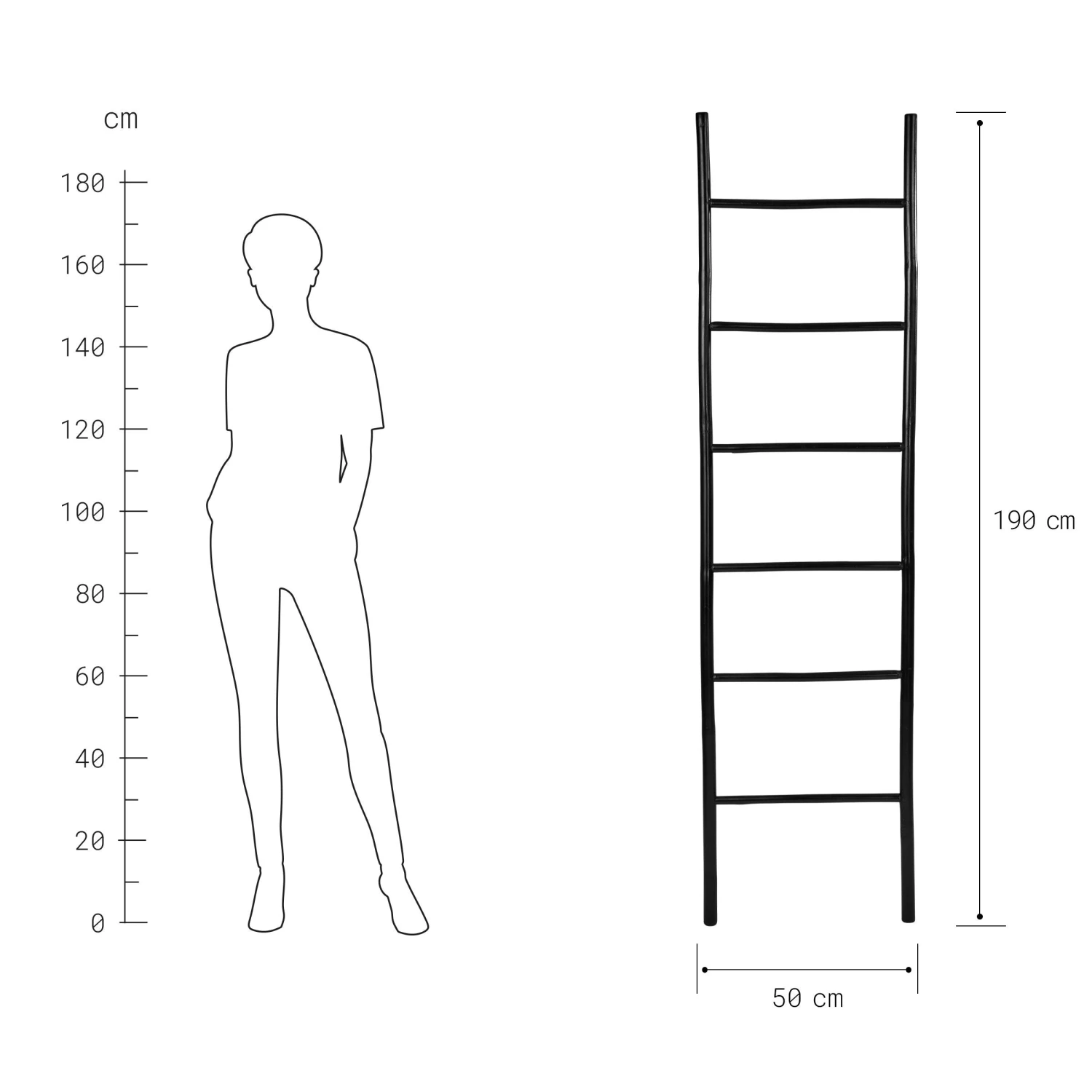SAFARI Deko-Leiter 14 SAFARI Deko-Leiter – Bild 12