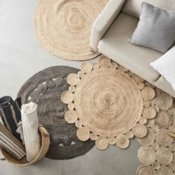 ALL NATURE Hanf-Teppich Ø110cm 18 ALL NATURE Hanf-Teppich Ø110cm -Einrichtungsgeschäft 10221289 7