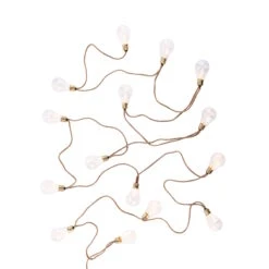 BULB LIGHTS LED Lichterkette Mit Naturseil 15 Lichter Und Stecker 11 BULB LIGHTS LED Lichterkette Mit Naturseil 15 Lichter Und Stecker -Einrichtungsgeschäft 10222834 2