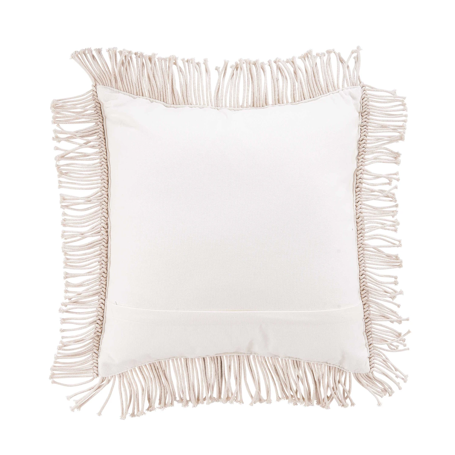 MACRAMÉ Kissen ZickZack L 45 X B 45cm 5 MACRAMÉ Kissen ZickZack L 45 X B 45cm – Bild 3