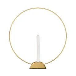 LUNA Kerzenhalter Messing Ø41cm