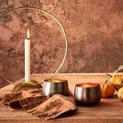 LUNA Kerzenhalter Messing Ø41cm -Einrichtungsgeschäft 10223433 5