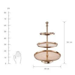 BANQUET Etagere 3-stufig Höhe 66cm -Einrichtungsgeschäft 10223519 3
