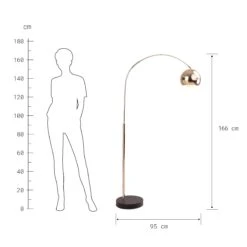 ARC Stehleuchte Höhe 166cm -Einrichtungsgeschäft 10224073 2