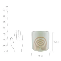 HAPPY RAINBOW Blumentopf Ø14cm -Einrichtungsgeschäft 10224337 2