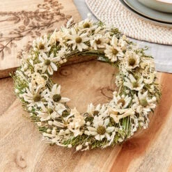 FLOWER MARKET Trockenblumenkranz Bleache Ø25cm -Einrichtungsgeschäft 10224619 7