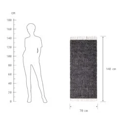ETHNO LODGE Läufer Rauten L 140 X B 70cm -Einrichtungsgeschäft 10224687 2