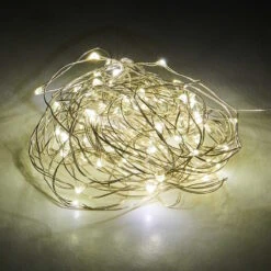 TWINE LIGHTS LED Lichterkette 100 Lichter Mit USB-Batteriefach