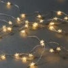 STAR LIGHTS LED-Drahtlichterkette Sterne 100 Lichter Mit USB-Batteriefach -Einrichtungsgeschäft 10225407