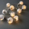 FEATHERS LED-Lichterkette 10 Glaskugeln Mit Federn & USB-Batteriefach -Einrichtungsgeschäft 10225421