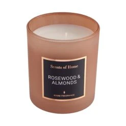 SCENTS OF HOME Duftkerze Rosewood & Almond Mit Sojawachs -Einrichtungsgeschäft 10225872 2