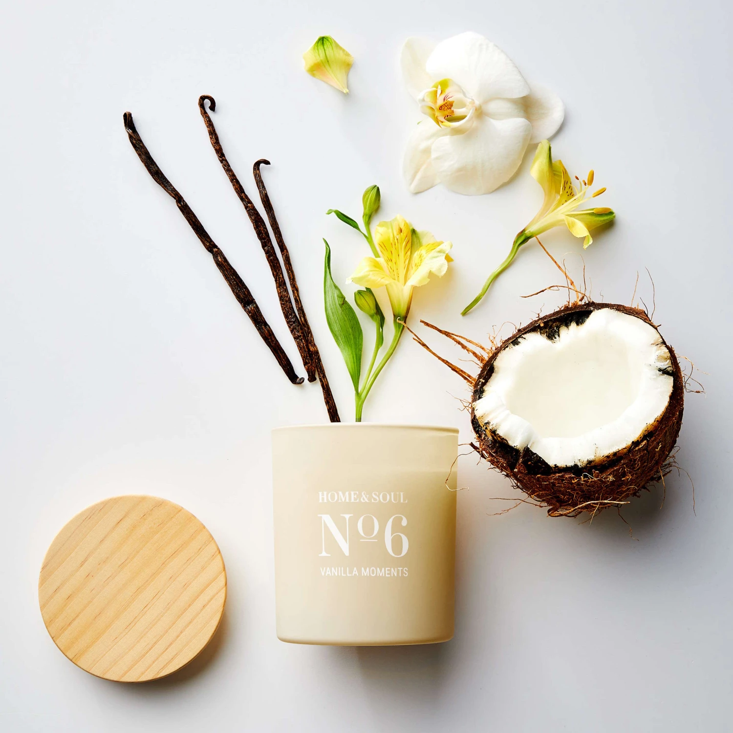 HOME & SOUL Duftkerze Vanilla Moments No. 6 Mit Sojawachs 4 HOME & SOUL Duftkerze Vanilla Moments No. 6 Mit Sojawachs – Bild 2