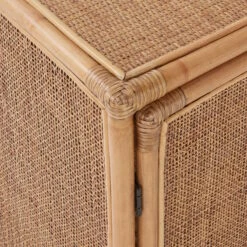 BOHO LOUNGE Nachttisch-Schränkchen Handgefertigt Aus Rattan -Einrichtungsgeschäft 10226379 7