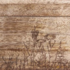 TEA TIME Teebox Mit Blumen-Lasergravur L 23 X B 18cm -Einrichtungsgeschäft 10226513 7