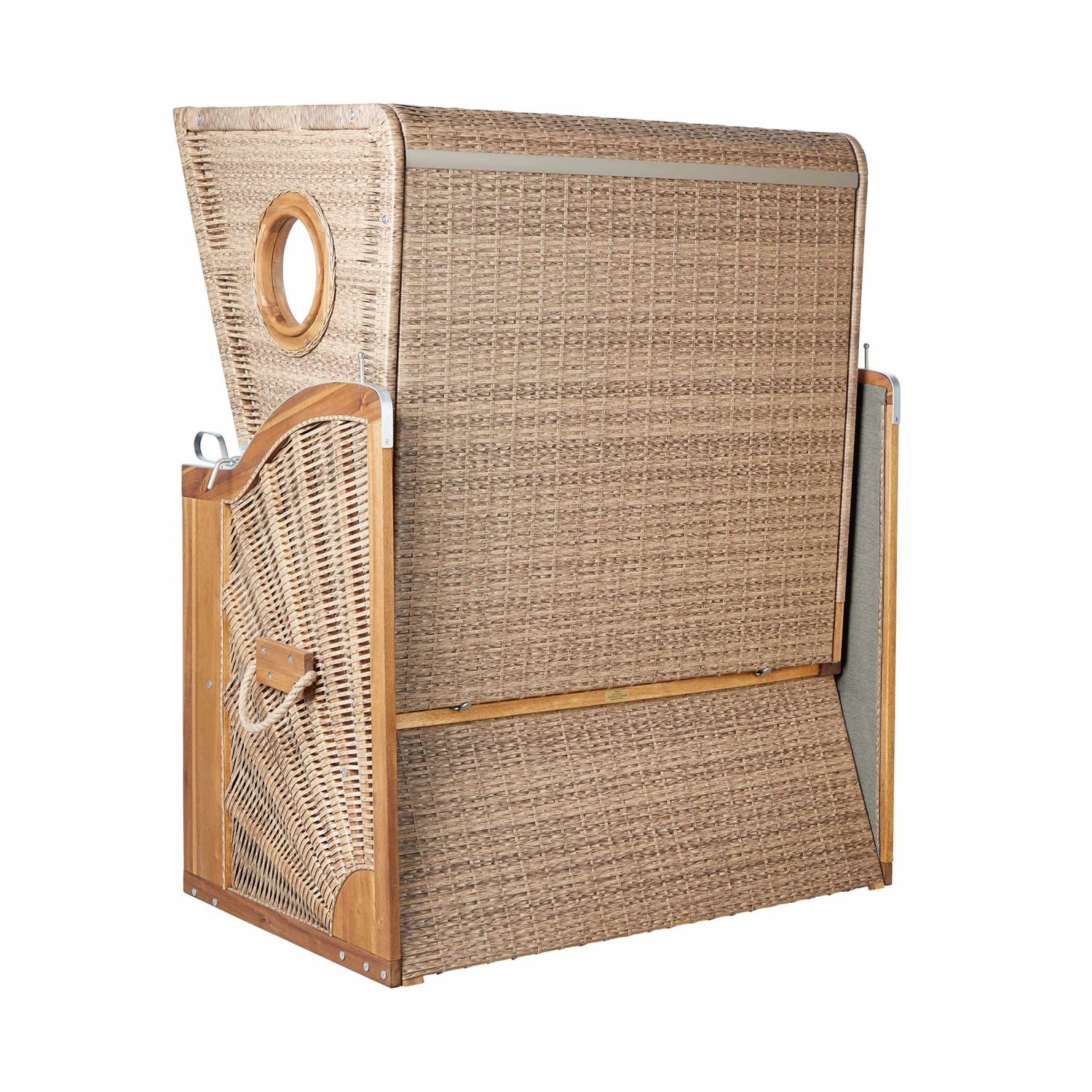 SYLTStrandkorb Mit Bullauge 12 SYLTStrandkorb Mit Bullauge – Bild 10