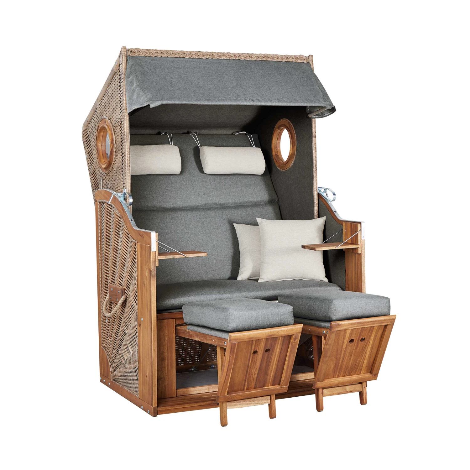 SYLTStrandkorb Mit Bullauge 3 SYLTStrandkorb Mit Bullauge