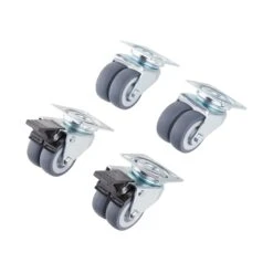 SYLT Doppellenkrollen 4er-Set Für Strandkorb