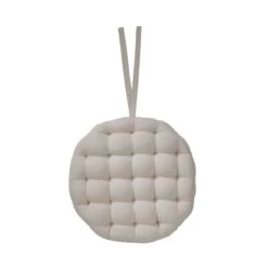 SOLID Stuhlkissen Mit Bändchen Ø39cm