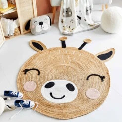 TINY TOWNHanf-Teppich Giraffe Ø110cm -Einrichtungsgeschäft 10228213 7