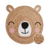 TINY TOWNHanf-Teppich Bär Ø110cm -Einrichtungsgeschäft 10228214
