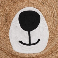 TINY TOWNHanf-Teppich Bär Ø110cm -Einrichtungsgeschäft 10228214 3