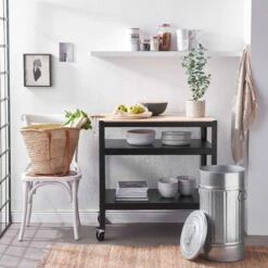 ZINC Mülltonne 'Oskar' 40l -Einrichtungsgeschäft 50009633 1