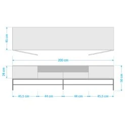 GRASBY TV-Lowboard -Einrichtungsgeschäft 71000298 8