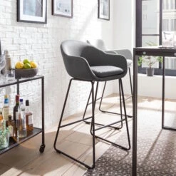 HALLUND Barstuhl 2er-Set -Einrichtungsgeschäft 71000428 3