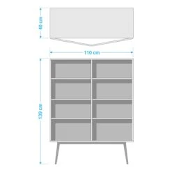 DANICA Highboard -Einrichtungsgeschäft 71000704 8