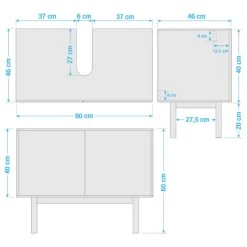 LINDHOLM Waschbeckenunterschrank 27 LINDHOLM Waschbeckenunterschrank -Einrichtungsgeschäft 71000713 12