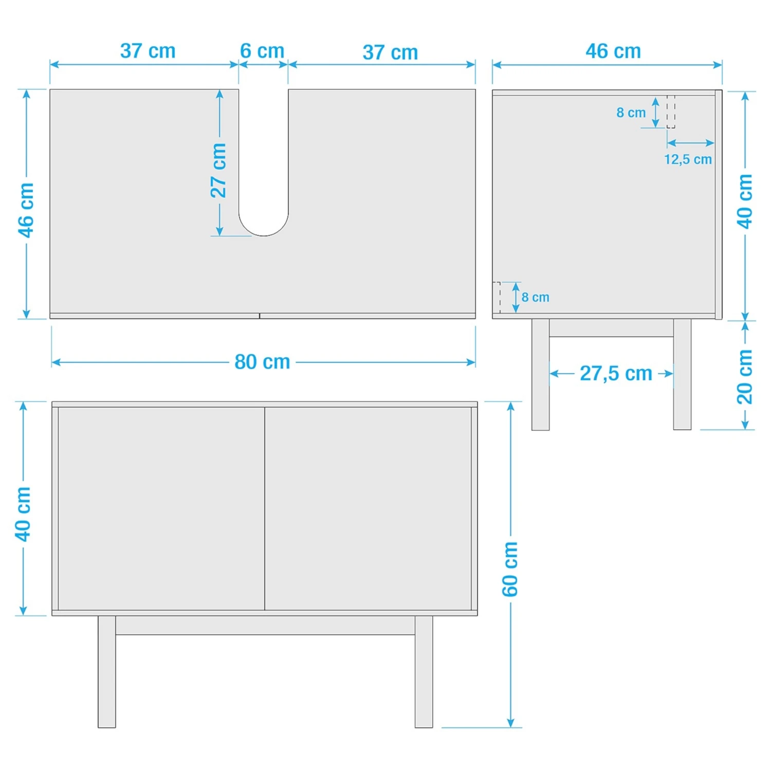 LINDHOLM Waschbeckenunterschrank 15 LINDHOLM Waschbeckenunterschrank – Bild 13