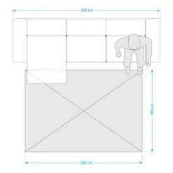 OPUS Hochflorteppich -Einrichtungsgeschäft 71000806 4