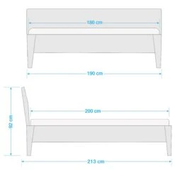 LAYAWOOD Massivholzbett -Einrichtungsgeschäft 71000890 7