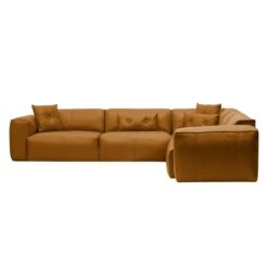 HUDSON Ecksofa Mit Rundecke Davorstehend Rechts Echtleder -Einrichtungsgeschäft 71000971 3 70632e0e 820d 4be5 ab59 8eb7406b5b29