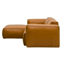 HUDSON Ecksofa 3-Sitzer Mit Longchair Davorstehend Links Echtleder -Einrichtungsgeschäft 71000973 2