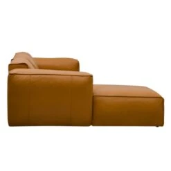 HUDSON Ecksofa 3-Sitzer Mit Longchair Davorstehend Links Echtleder -Einrichtungsgeschäft 71000973 4