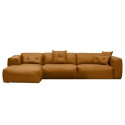 HUDSON Ecksofa 3-Sitzer Mit Longchair Davorstehend Links Echtleder -Einrichtungsgeschäft 71000984 3 fcc380e9 a0da 434a b623 30de167642c9