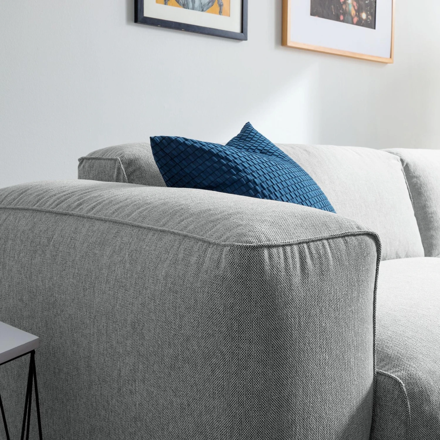 HUDSON Ecksofa 1,5-Sitzer Mit Longchair Davorstehend Rechts 10 HUDSON Ecksofa 1,5-Sitzer Mit Longchair Davorstehend Rechts – Bild 8