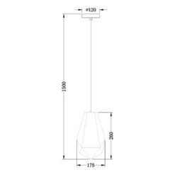 ANHOLT Pendelleuchte 1-flammig -Einrichtungsgeschäft 71001108 9