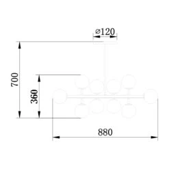 KJUL Pendelleuchte 10-flammig -Einrichtungsgeschäft 71001325 9