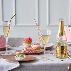 GOLDEN TWENTIES 4x Weingläser Mit Goldrand Und Rillen 280ml 16 GOLDEN TWENTIES 4x Weingläser Mit Goldrand Und Rillen 280ml -Einrichtungsgeschäft BUN00754 4